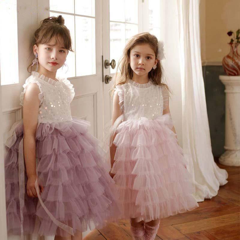女童公主裙花童蓬蓬蛋糕裙纱裙女孩生日礼服裙夏季演出服钢琴主持,童装/婴儿装/亲子装,儿童礼服,淘宝优惠券,粉丝福利购,淘宝优惠卷
