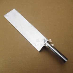 大小号木把钢把料理铲子加长平铲子烧烤专用压扁鱿鱼铁板豆腐铲子