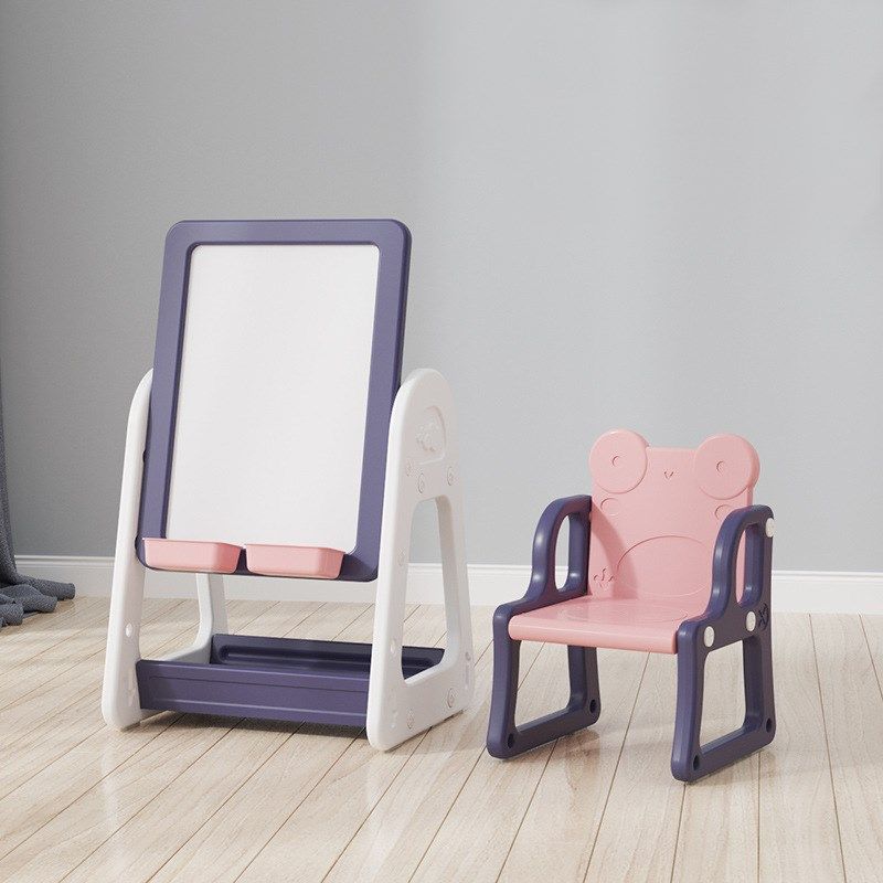 儿童画画板家用磁性小黑板婴儿涂鸦支架式写字板宝宝玩具画写板