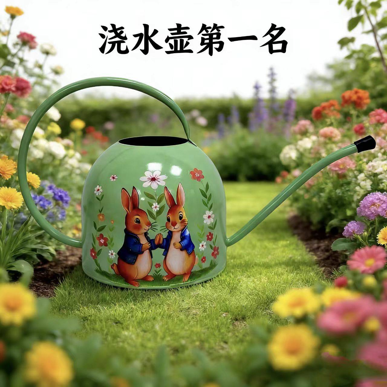 浇花浇水壶第一名养花专用浇水壶2L大容量长嘴浇水壶浇花家用