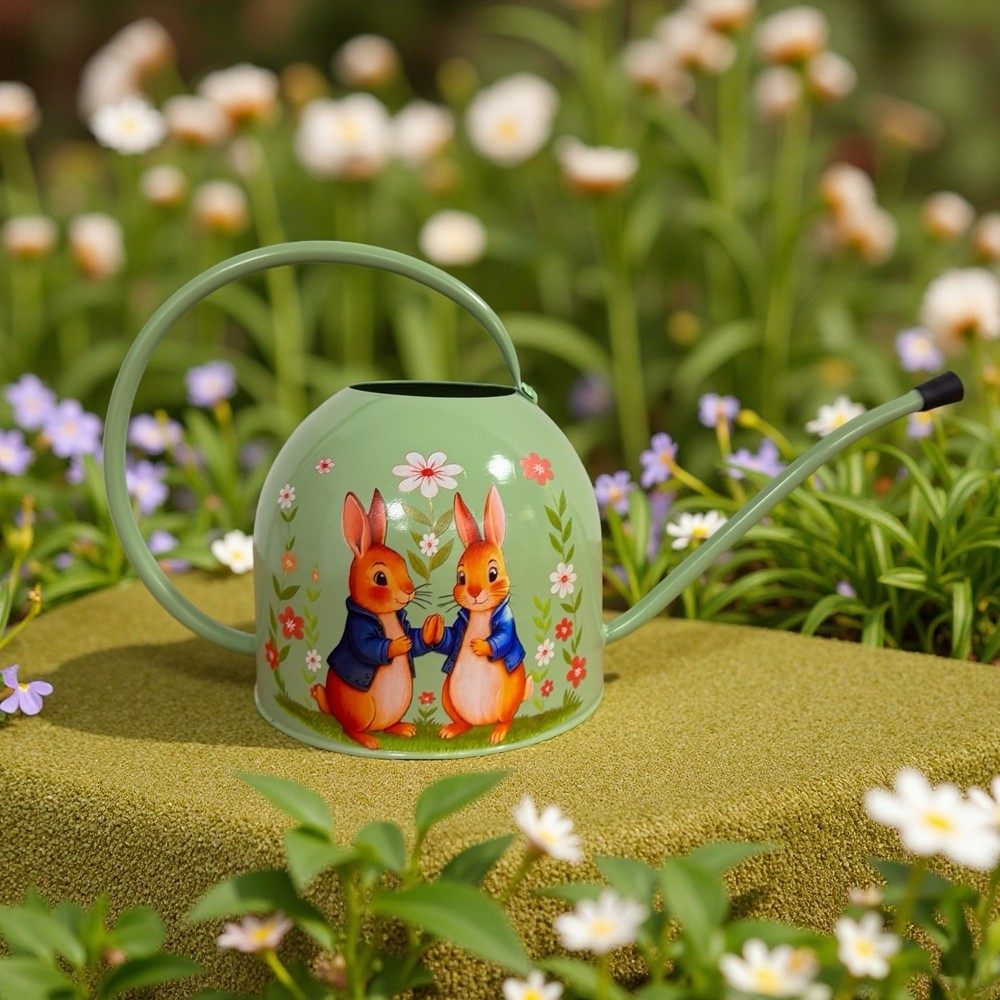 户外花园复古铁艺洒水壶2L大容量园艺长嘴浇花喷壶防锈家用浇花壶,家居饰品,户外/庭院摆件,淘宝优惠券,粉丝福利购,淘宝优惠卷