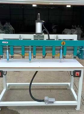 木孔工排钻孔机六轴钻孔打机机板式家具钻一次HJDZ-6可以打/个孔