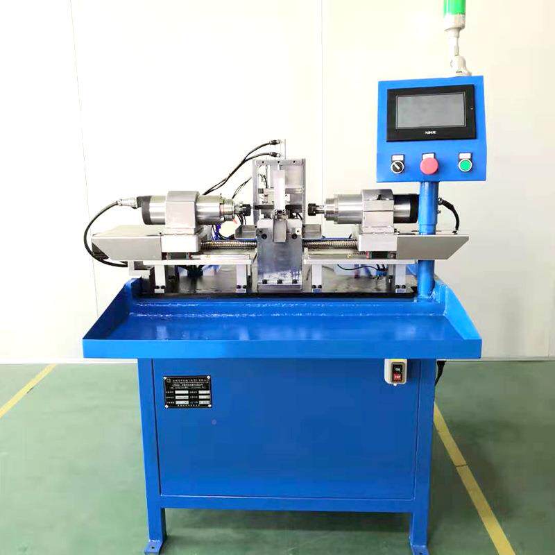 厂家供应卧式半钻自动孔机 数控钻孔表压攻油丝机 咨询表带扣钻孔