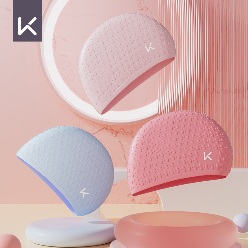 Giữ mũ bơi không thấm nước không co giãn cộng với kích thước silicone bảo vệ tai người lớn và trẻ em Mũ bơi dành cho nam và nữ có mái tóc dài mũ bơi chống nắng nón bơi tyr