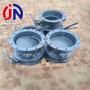 手动通风蝶阀 DN200高温烟气管道风门化工 304电动调节烟气调风阀