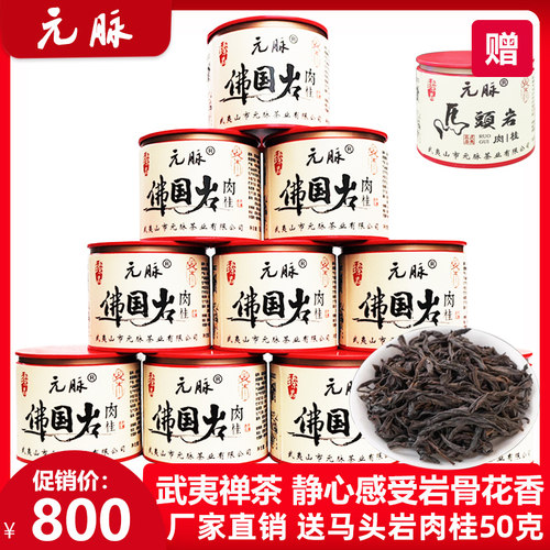元脉佛国岩肉桂正岩大红袍茶叶