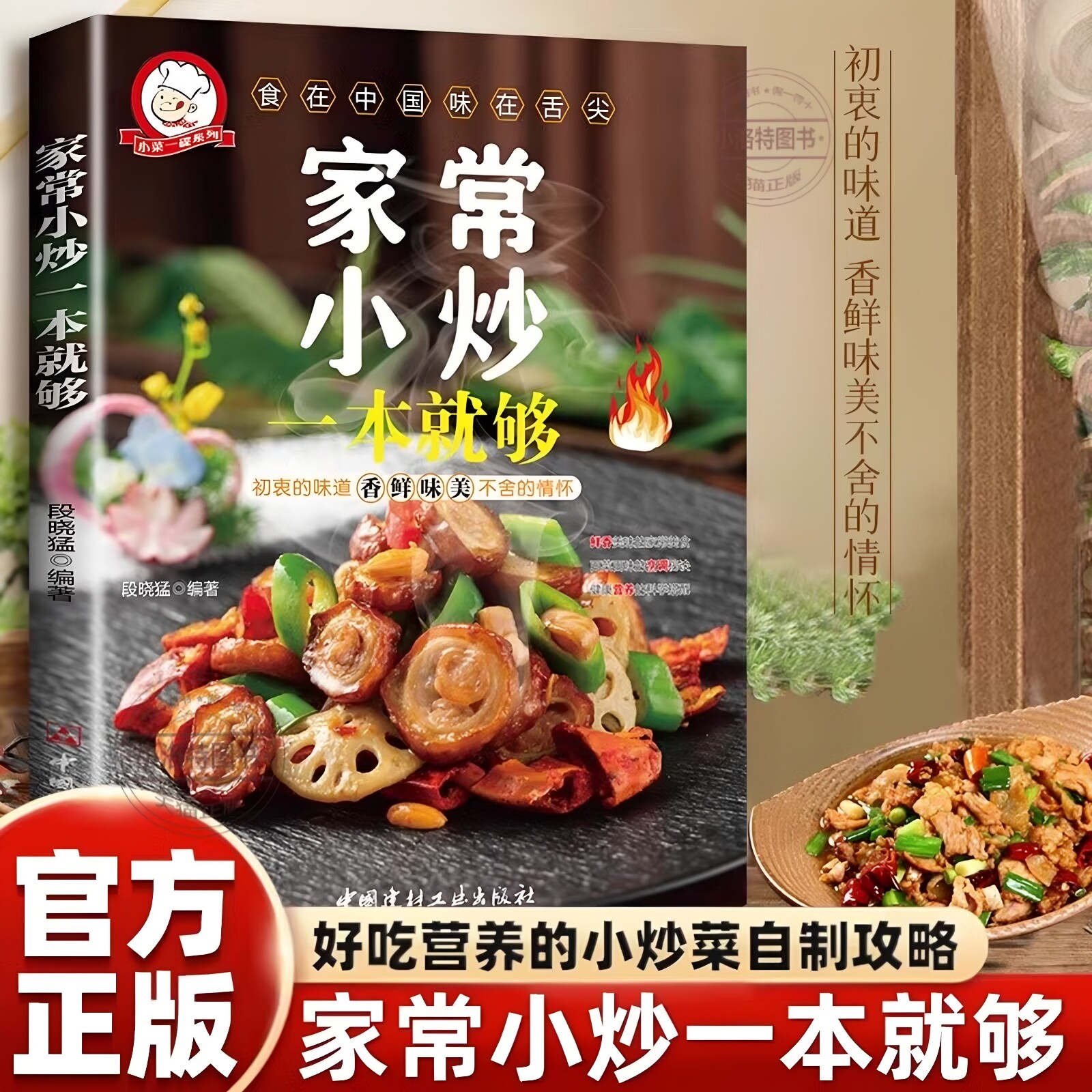 官方正版 家常小炒菜大全 菜谱烹饪食谱菜谱大全做菜书籍 美食家常小炒图解做法川菜湘菜煲汤营养书大众菜厨师烧菜做饭书烘焙煲汤