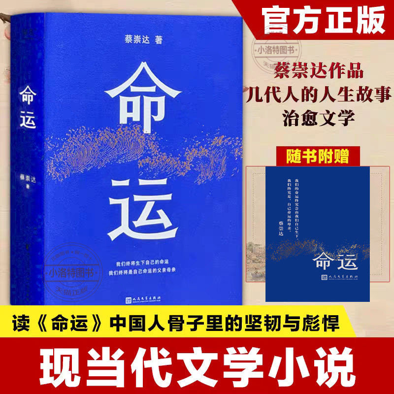 官方正版 命运 蔡崇达 继畅销400万册《皮囊》作者长篇新作中国现当代文学治愈系文学小说人民文学出版社小说中国文学散文随笔书籍