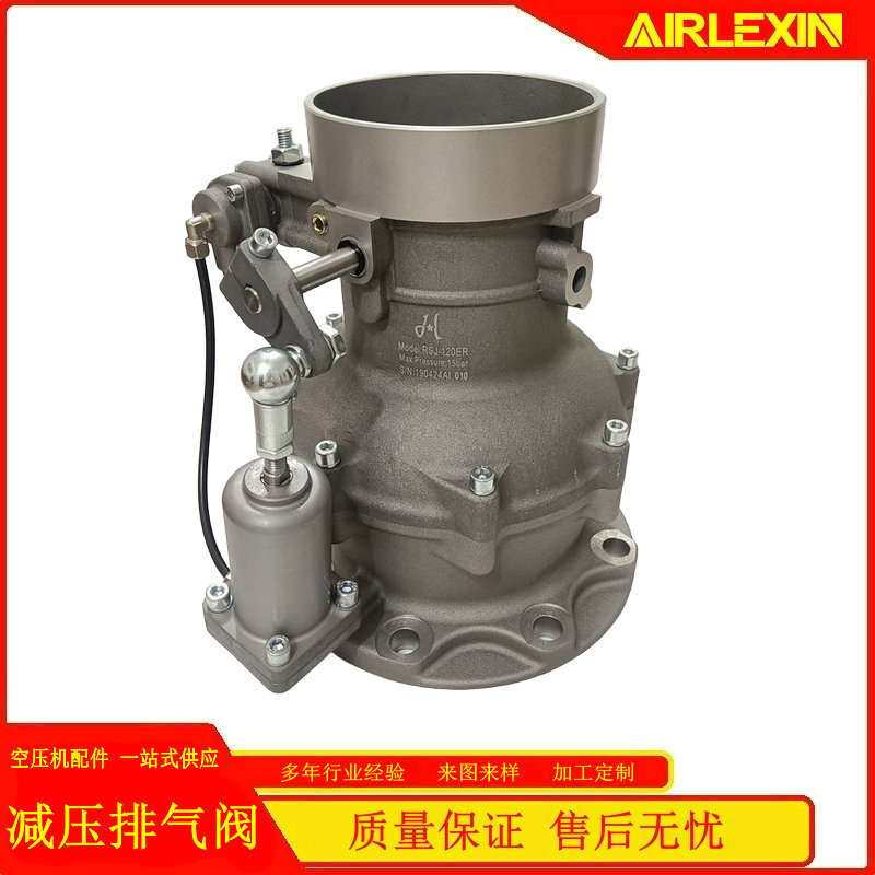 110KW艾高空气压缩机排气卸荷阀总成RS-120红星阀件批发