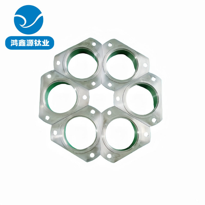 钛合金安装套TC4数控加工TA2加工中心定做钛异形法兰座钛轴套瓦套