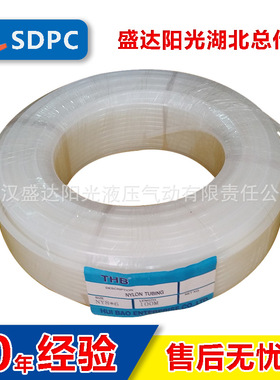 THB尼龙管NY-1075PA管气管白色外径10mm尼龙软管10*7.5耐高温100m