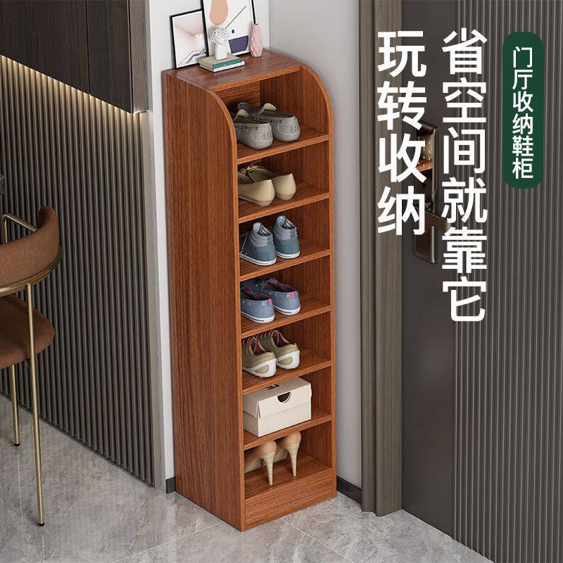 鞋架简易门口家用多层收纳神器宿舍省空间落地墙角小型防尘窄鞋柜