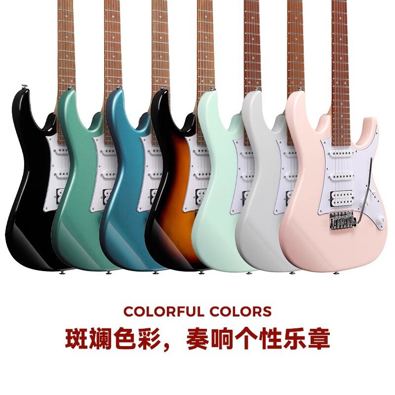 Ibanez依班娜GRX40电吉他GRX70QA专业入门级初学者套装