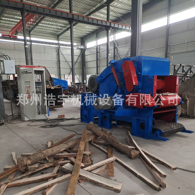 大型树木树枝破碎机 浩宇机械废木材模板木托板综合处理设备