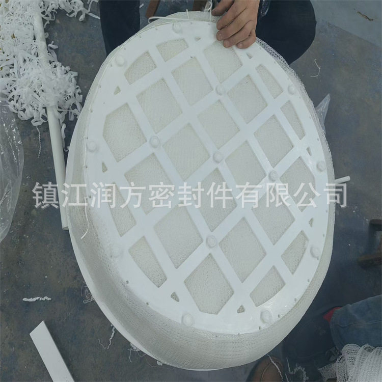 供应大尺寸除沫器PTFE四氟分布器四氟塔内件PTFE除沫器