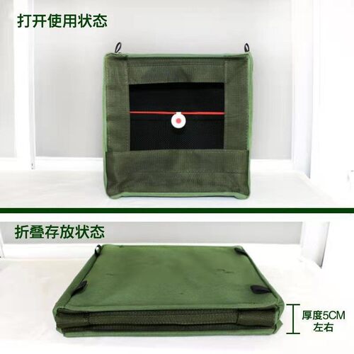 弹弓标靶室内加厚练习射击靶子打把箱回收钢珠凯夫拉训练消音靶箱