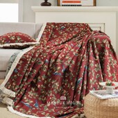 M.life 沙发巾沙p发套罩沙发垫子坐垫防猫抓一片式 全包民宿风棉麻