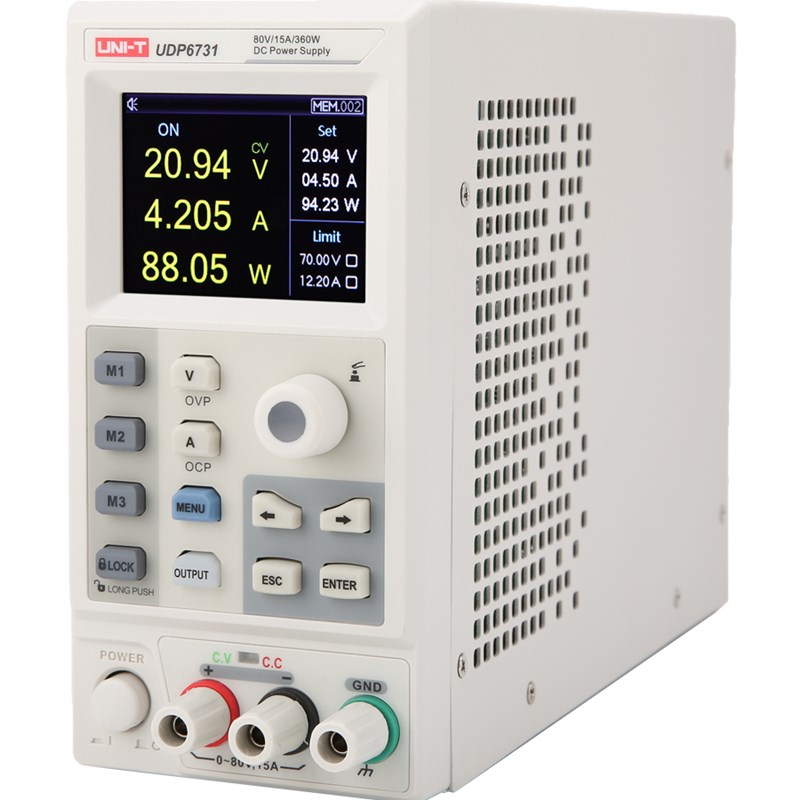 优利德高精度台式数显宽范围可编程开关直流D电源UDP6730/UDP6731