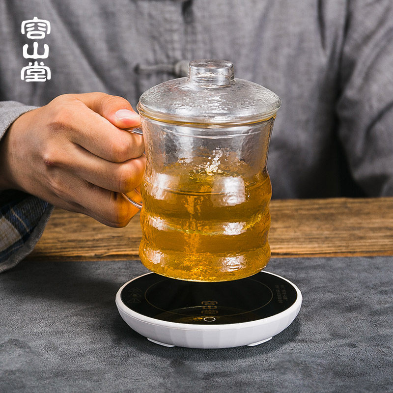 容山堂电加热杯垫恒温q宝温茶器办公室水杯茶杯保温底座茶具配件,餐饮具,茶杯,淘宝优惠券,粉丝福利购,淘宝优惠卷
