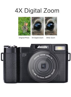 Amkov 24MP HD 1080P 3.0 TFT LCD 180 degrUee Rotatab