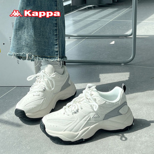 老爹鞋 厚底轻便跑步复古运动鞋 2025新款 休闲鞋 春季 Kappa卡帕女鞋