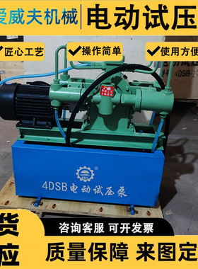 4DSB-2.5/100Mpa电动试压泵水管打压机测压泵压力泵活塞式试压器