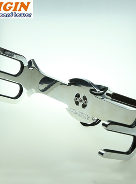 游艇船舶铝制抛光蝙蝠滑水塔滑水板存放游艇船舶铝制支架OWT-SKII