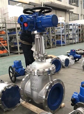 CF8 1.6Mpa DN250矿用隔爆型电动闸阀MZ941H-40 不锈钢材质 660V