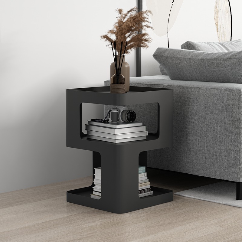 北欧创意边几ins客厅沙发简约现代小茶几轻奢圆形铁艺小圆桌角几