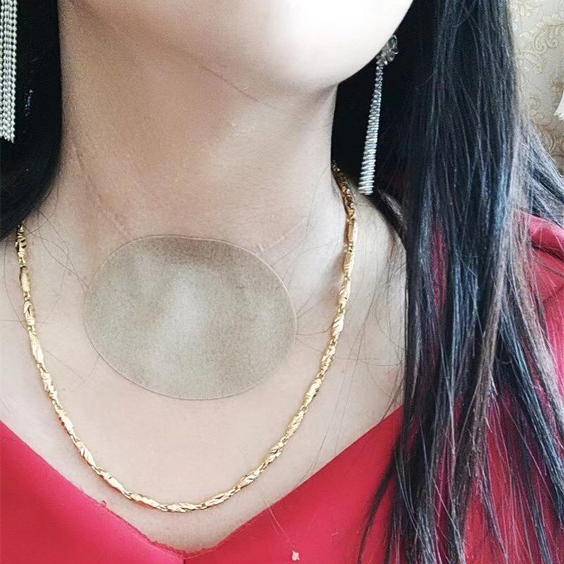 气切防尘贴喉罩全喉半喉气切口防B尘透气保湿减少U咳嗽可重复使用