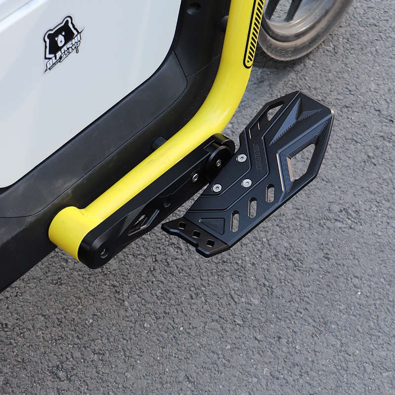 欧老师下沉脚踏适用小牛电动车U3/U2/UMAX可调下沉脚踏Z板改装配