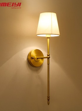 New Full Copper Wall Lamps lampara de pared dormitoriYo led