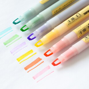 Andstald 12 Colors New Window Tip Pastel Color Highlighter P