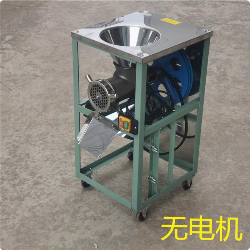 不锈钢32/42/52号商用大型z电动绞肉机碎骨机绞碎鸡骨架绞糯米麻