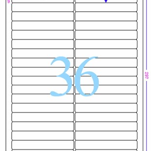 不留残胶可移动 q不干胶标签纸RV636 100 爱雷博 A4白色无痕标签