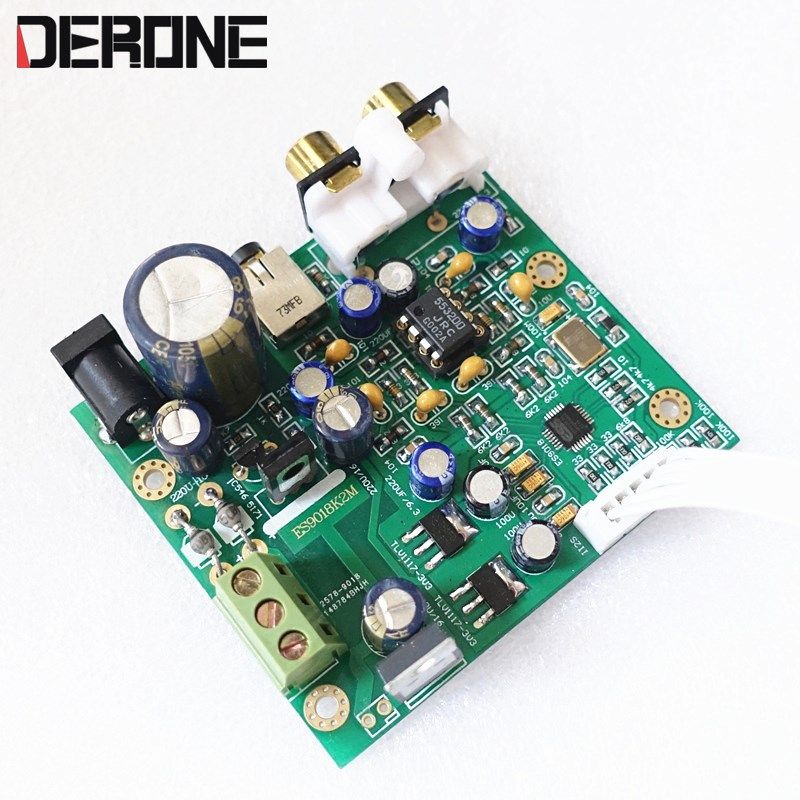 es9018k2m es9018 n i2s dac baord Support  i2s 32bit 384kHz D