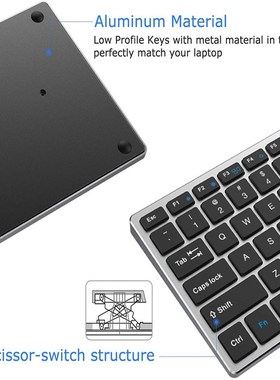 SeenDa Russian/French /German/UK/USH Bluetooth Wireless keyb