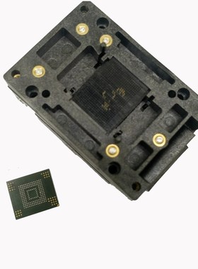 新品eMMC153/169测试座 翻v盖弹片不带板 BGA169 BGA153 老化座