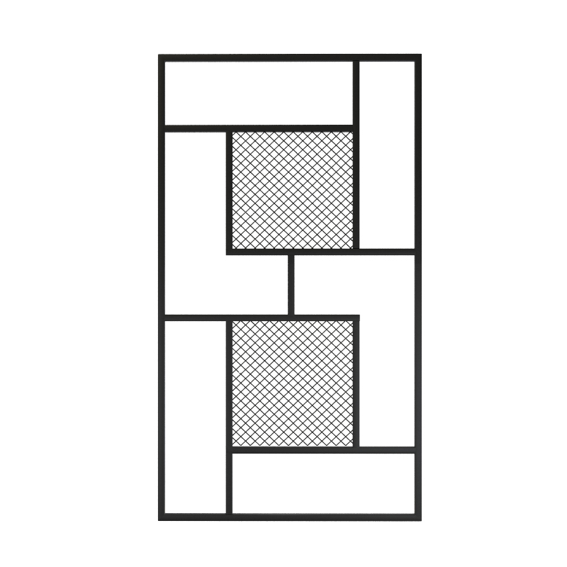 菱形网片网格片铁丝吊顶客厅餐厅B小孔铁艺M网装饰屏风隔断墙展示