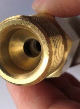 适用Unitor/DREW/国产氮气瓶转换接头DIN477 W24.32-1/T14/G5/8-1