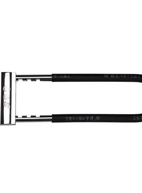 梅花锁玻璃门锁双门u型锁抗剪防撬商铺门锁IC级叶片锁芯插锁MH303