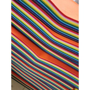 艺剪纸布手工2mm幼儿园色彩色diyD不作工环织布装饰毛毡24毛毡创