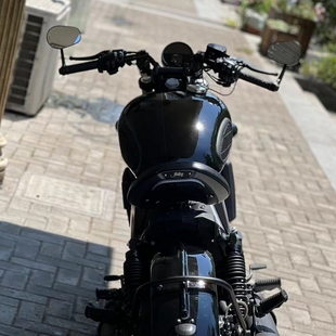 适用汉威雅痞YPm500 一字手把分离把手配件 B500改装