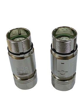 泰科TE茵特康M23信号编码器连w接器公头伺服电机连接器17芯AKUA01