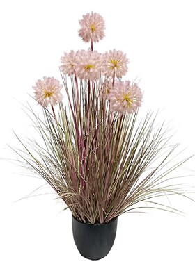 彷真蒲公英e盆栽造景装饰摆件北欧简约摄影道具假彷真花绿色植物