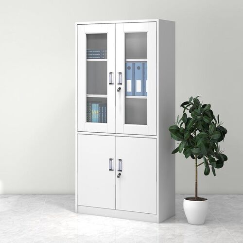 钢制文件柜资xlf-01y料铁档A案柜分收体柜办室带锁公财务柜纳储物