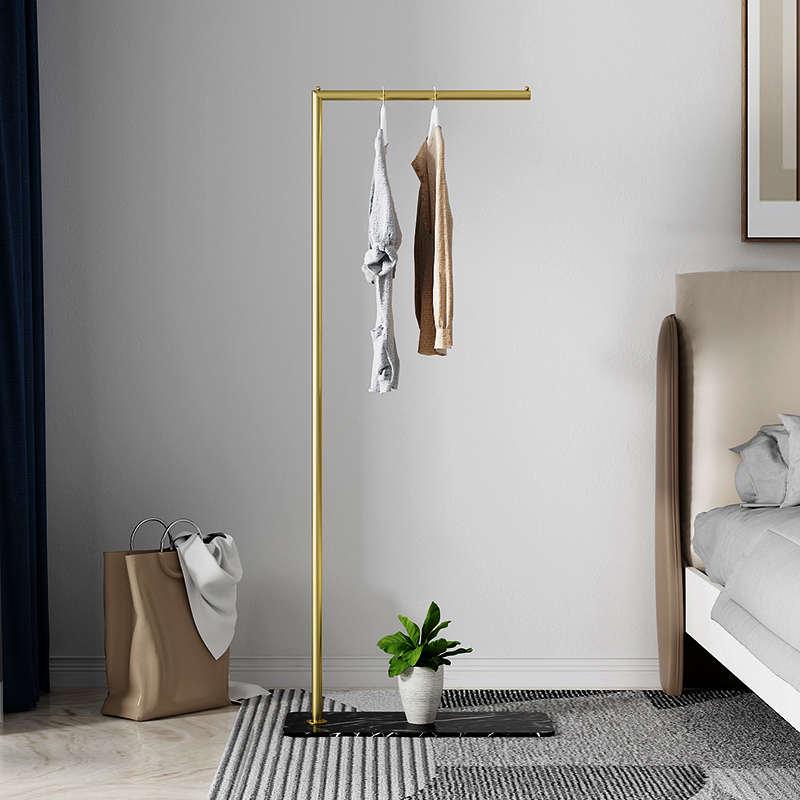 北欧铁艺服装架 服装店t卧室橱窗挂衣架现代简约落地式服装陈列架