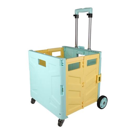 赛拓(SANTO)买菜车多功能折叠购物H车夜市摆摊拿快递手推车家用拉