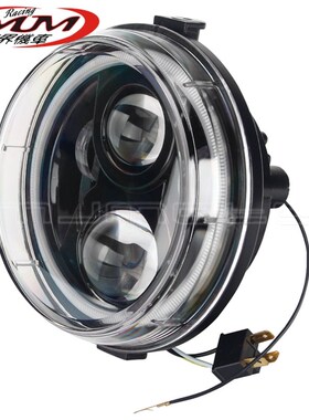 摩托车改装件适用于j铃木 DL250 V-Strom LED前大灯12V黑色前照灯