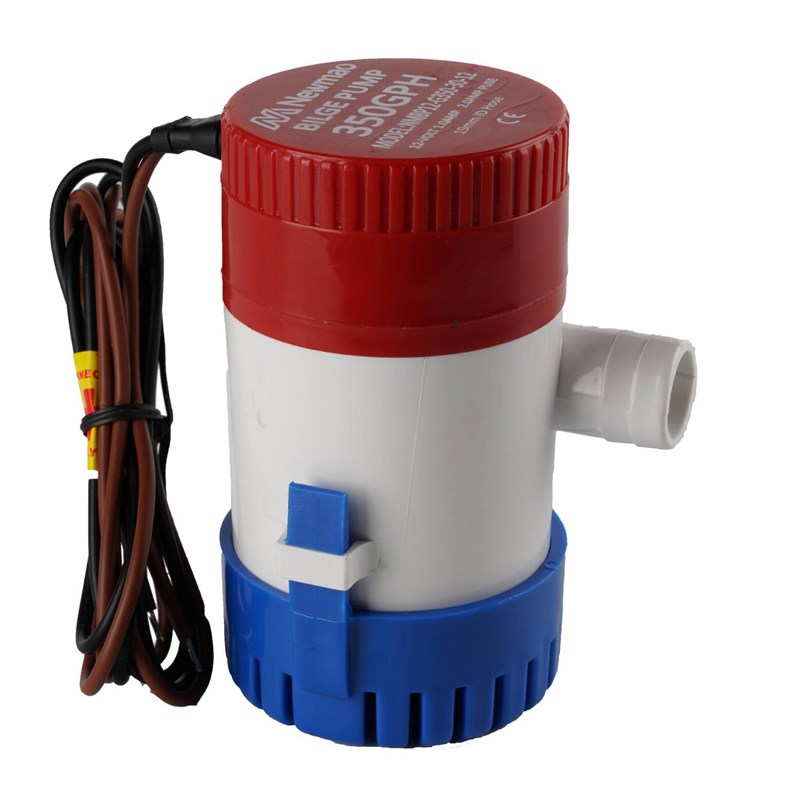 厦门船用游艇直流小型潜水泵12V350GPH舱底Q泵抽水排水泵电动水泵